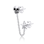 Stud Chain Skull and Star STC-85